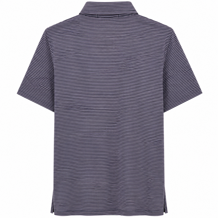 Greyson Men's SARANAC Stripe Polo - EEL STORM