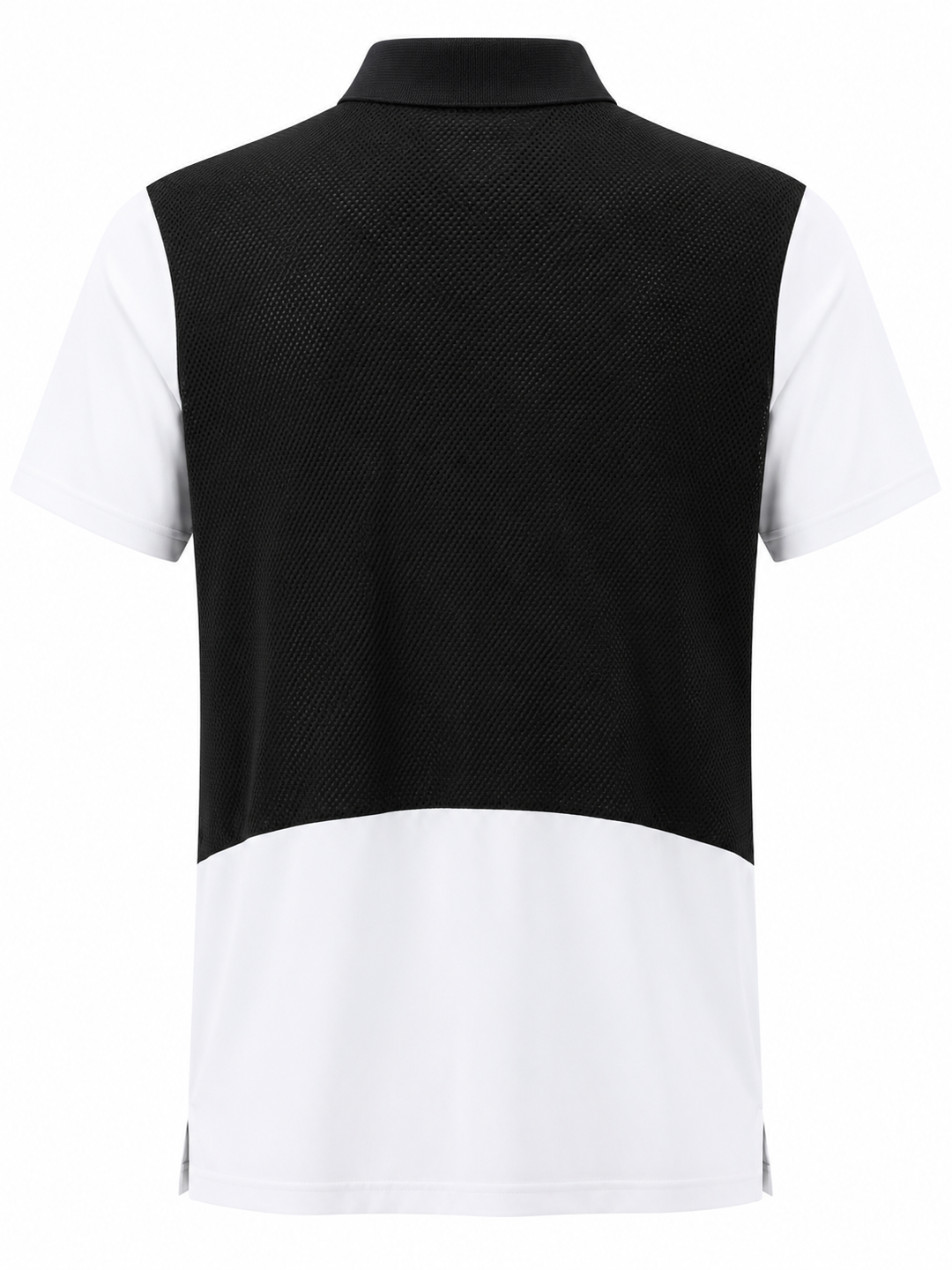 Chervo Men's AIDEN SPORT Polo - WHITE BLACK