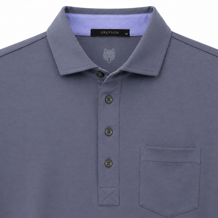 Greyson Men's APACHE 2  Polo - STORM