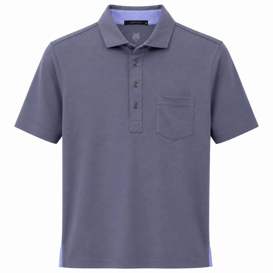 Greyson Men's APACHE 2  Polo - STORM