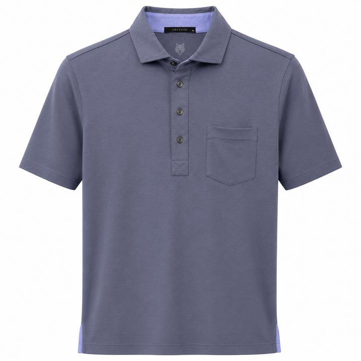 Greyson Men's APACHE 2  Polo - STORM