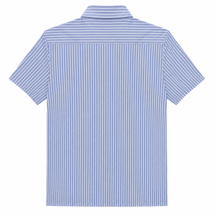 Chervo Men's AMOLLO Pique Stripe Polo - GREY / WHITE