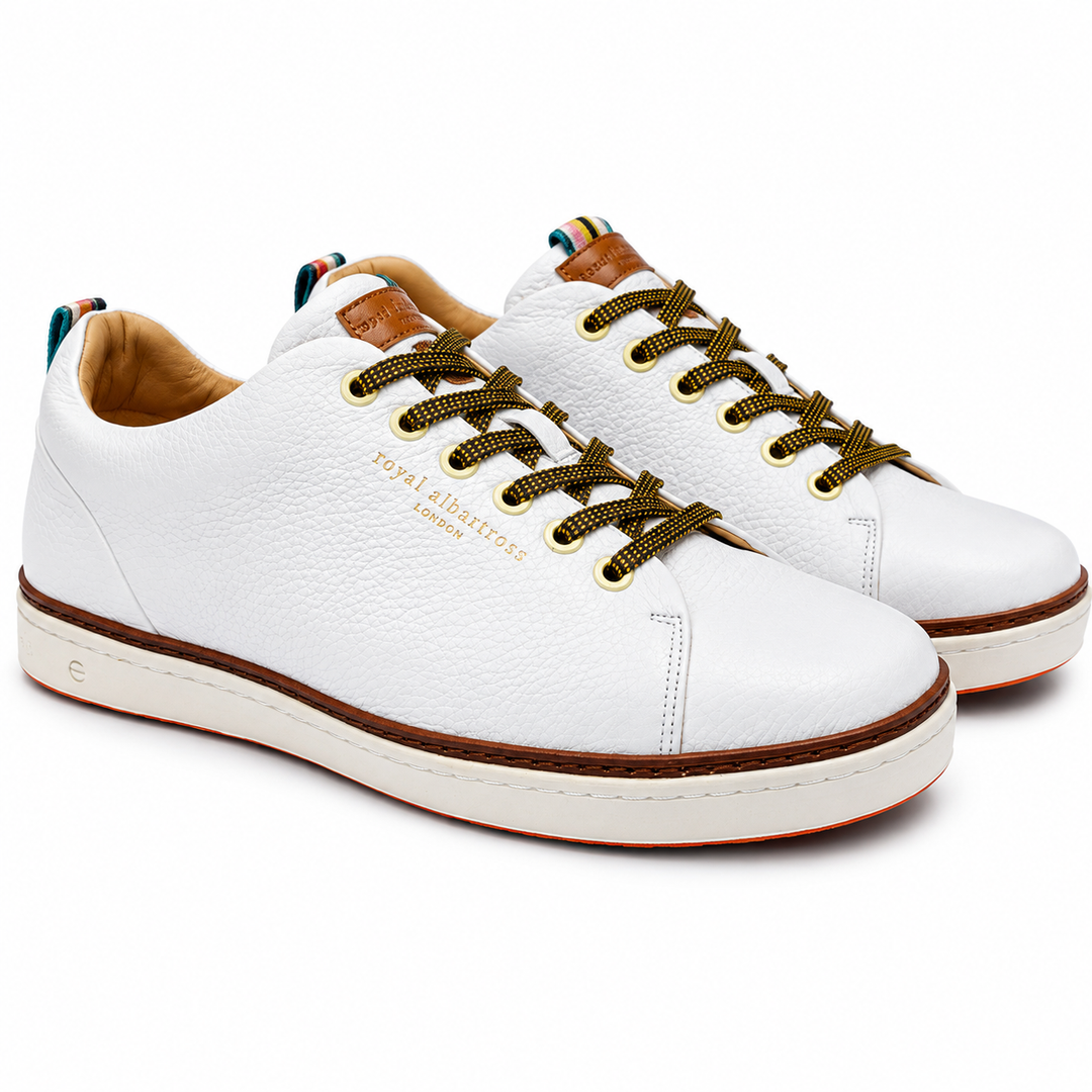 ROYAL ALBATROSS Men's Ltd Edition Pontiac Golf Shoe - WHITE