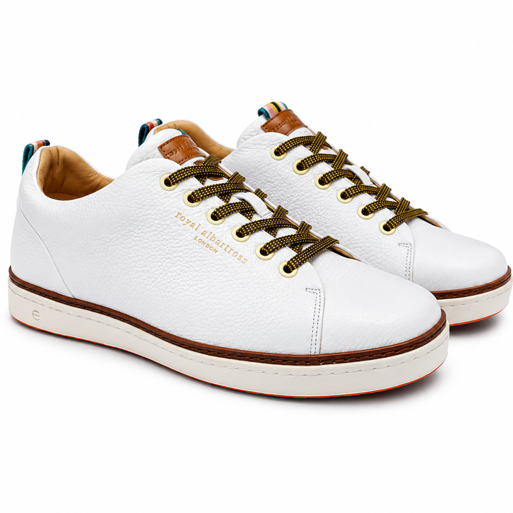 ROYAL ALBATROSS Men's Ltd Edition Pontiac Golf Shoe - WHITE