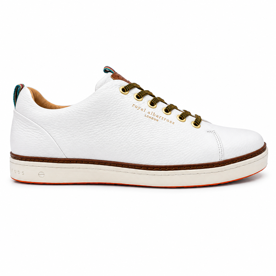 ROYAL ALBATROSS Men's Ltd Edition Pontiac Golf Shoe - WHITE
