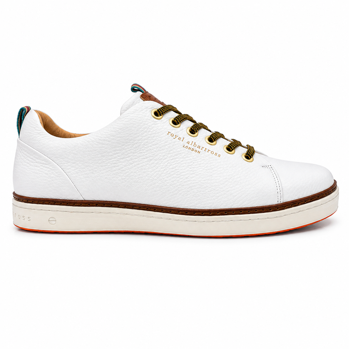 ROYAL ALBATROSS Men's Ltd Edition Pontiac Golf Shoe - WHITE