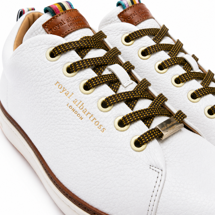 ROYAL ALBATROSS Men's Ltd Edition Pontiac Golf Shoe - WHITE