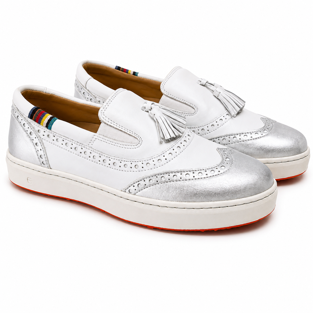 ROYAL ALBATROSS Women's THE GRACE Golf Shoe - SILVER