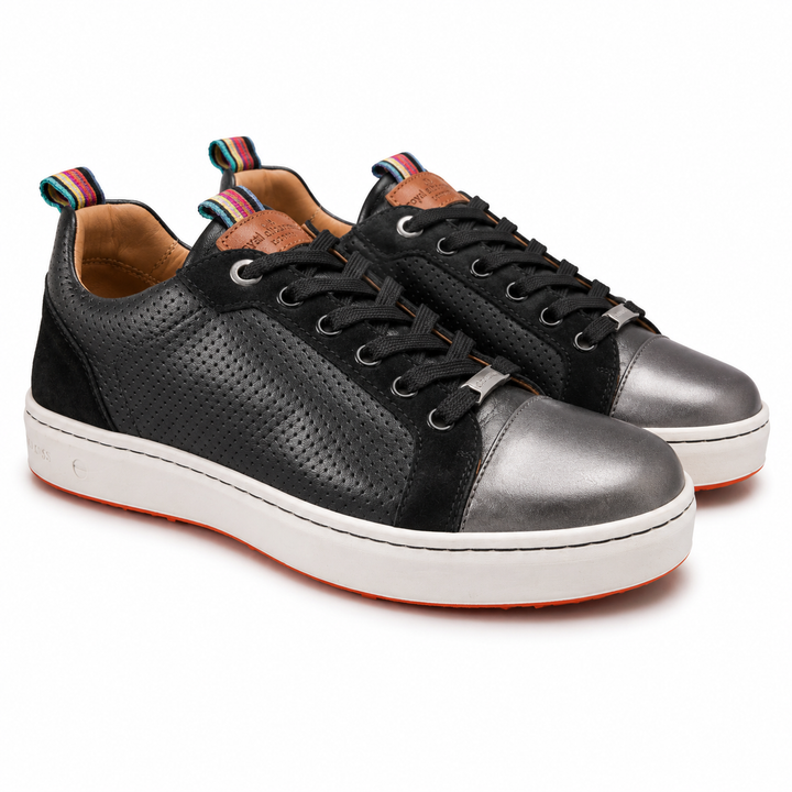 ROYAL ALBATROSS Women's AMALFI Golf Shoe - BLACK /SILVER