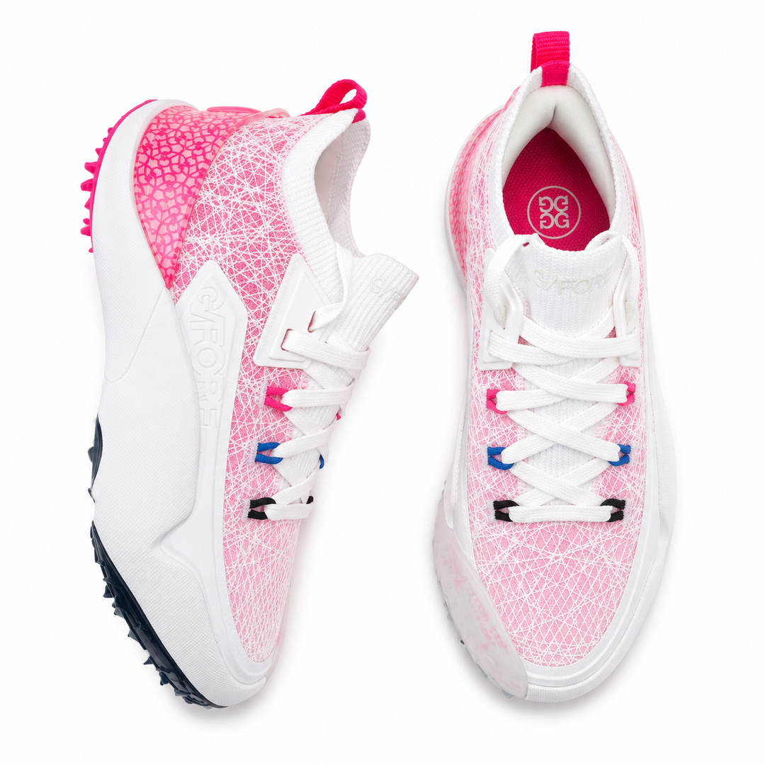 G/FORE WOMEN'S LTD RELEASE G/18 KNIT GOLF SHOE - SNOW MULTI