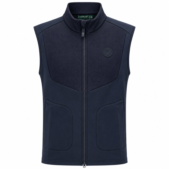 Chervo Men's POTENTE PRO-THERM®  TECHNICAL GOLF VEST - NAVY