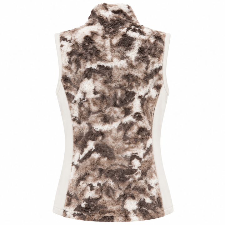 Chervò Women's  PRONOME PRO-THERM® Faux Fur Golf VEST - STONE