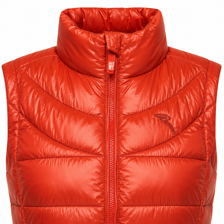 Chervò Women's ERNESTA PRO-THERM® Happy Goose® Down Insulated Golf Vest - RED