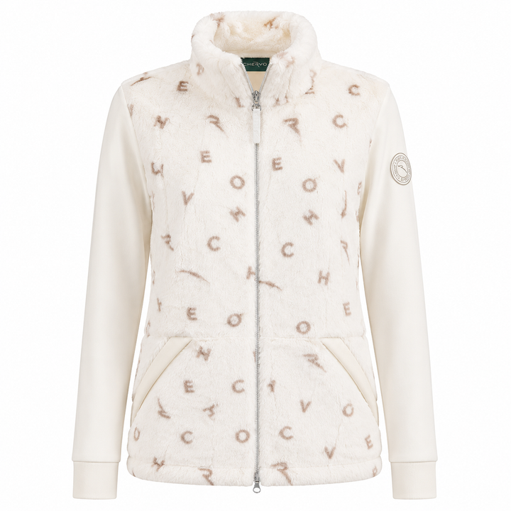Chervò Women's  PETRUSKA PRO-THERM® Faux Fur Golf Jacket - STONE