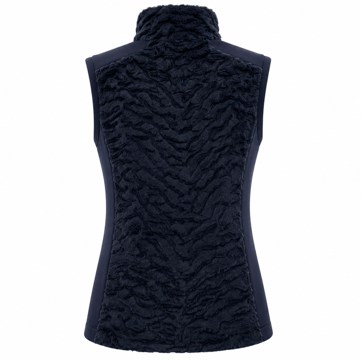 Chervò Women's  PRONOME PRO-THERM® Faux Fur Golf VEST - NAVY