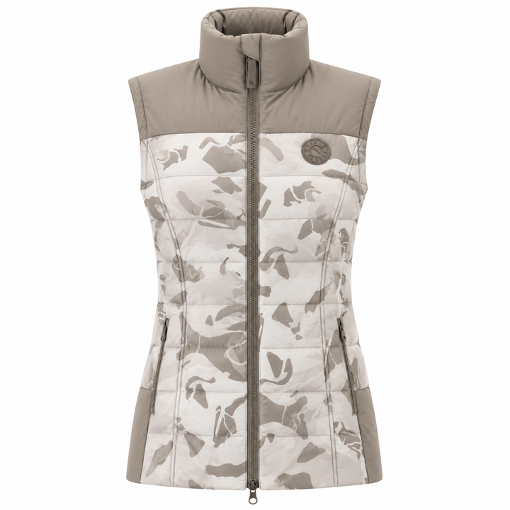 Chervò Women's  EVOLUTA PRO-THERM® DOWN Golf VEST - CAMO STONE