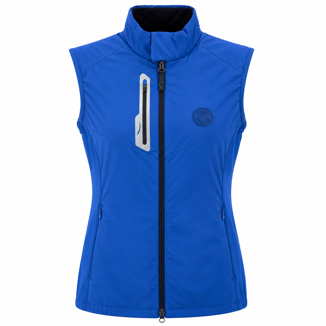 Chervò Women's  EXCLUSIVE - WIND LOCK 4 WAY STRETCH  Golf VEST - MONACO BLUE