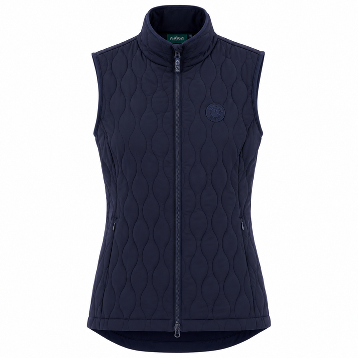 Chervò Women's  Chervò Women's PRO-THERM® 4-Way Stretch Quilted Golf Vest - NAVY