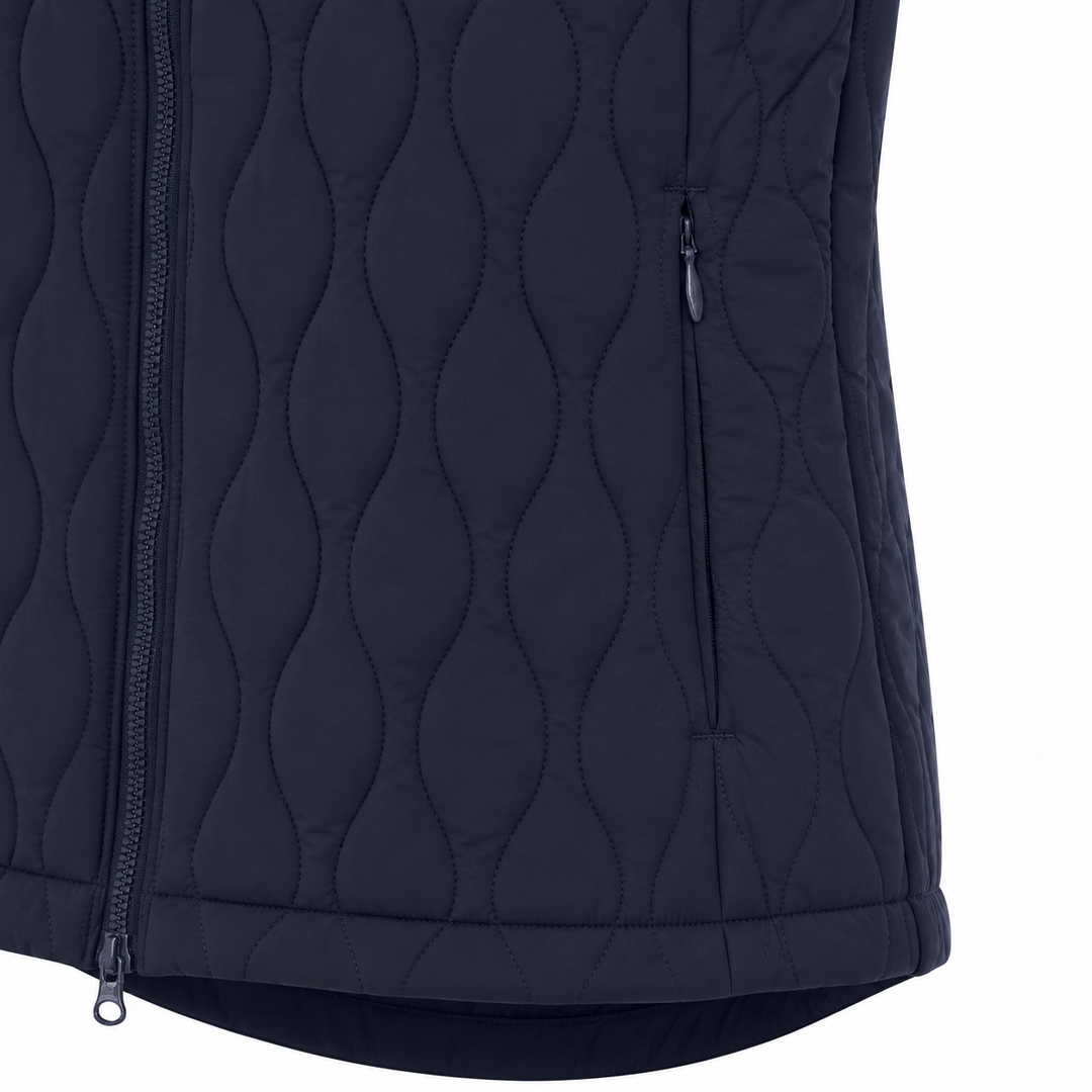 Chervò Women's  Chervò Women's PRO-THERM® 4-Way Stretch Quilted Golf Vest - NAVY