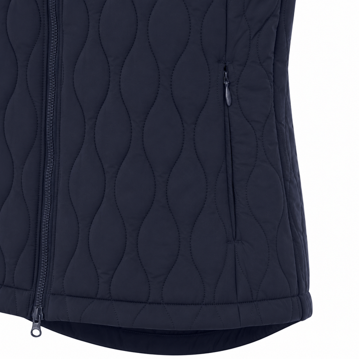 Chervò Women's  Chervò Women's PRO-THERM® 4-Way Stretch Quilted Golf Vest - NAVY