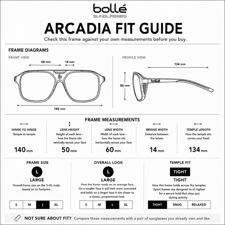 Bolle ARCADIA POLARIZED  Sunglasses - TORTOISE MATTE