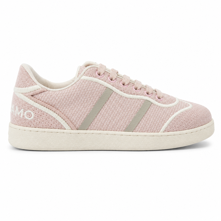 Ferragamo Women's Dedalo Fabric Sneakers - BLUSH PINK