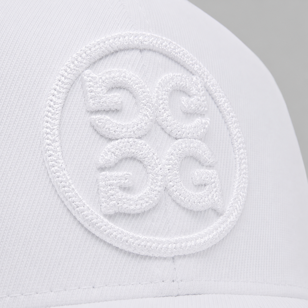 G/FORE MEN'S CIRCLE G'S STRETCH TWILL HAT - SNOW