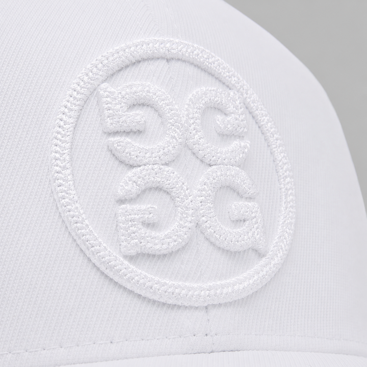 G/FORE MEN'S CIRCLE G'S STRETCH TWILL HAT - SNOW