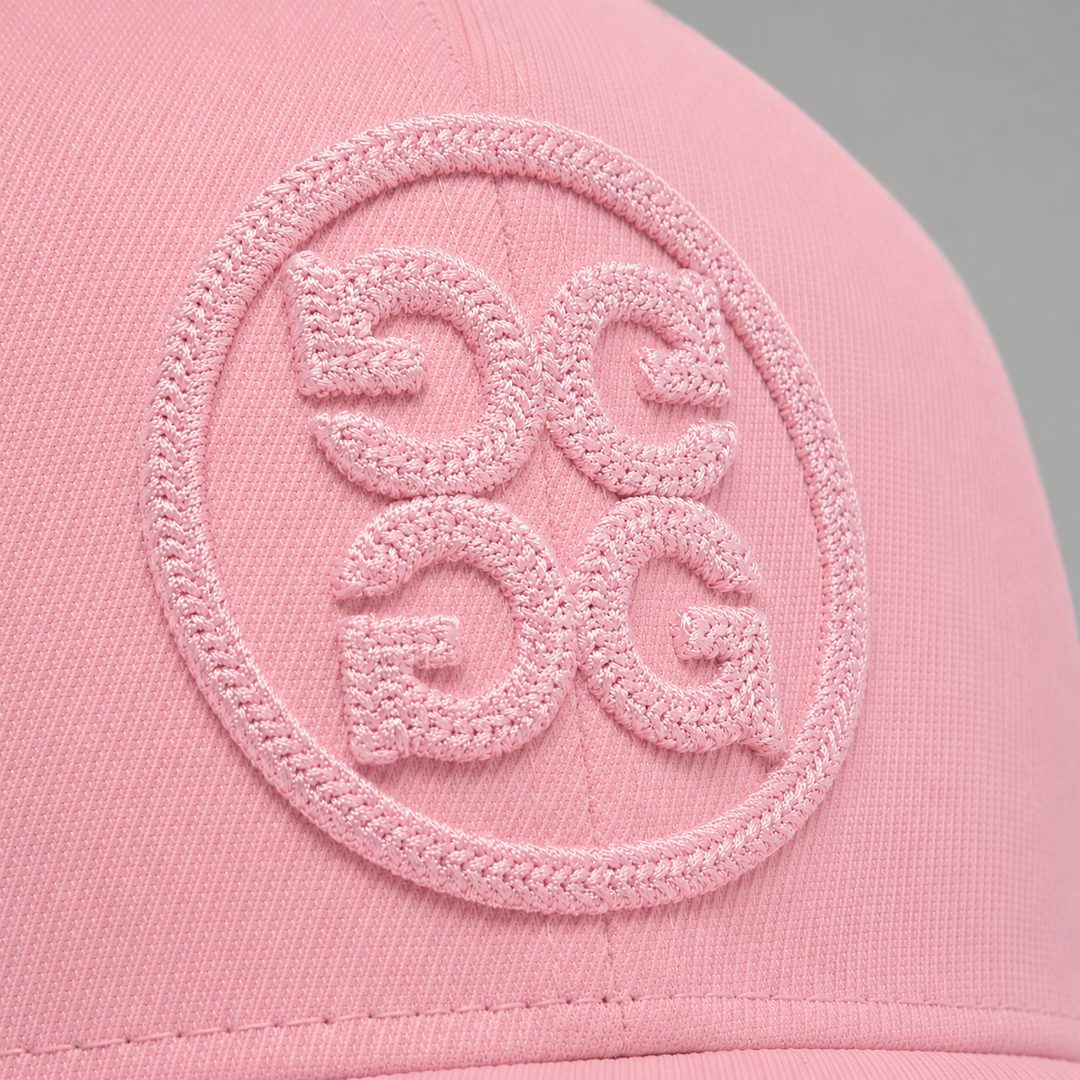G/FORE MEN'S CIRCLE G'S STRETCH TWILL HAT - KNOCKOUT PINK