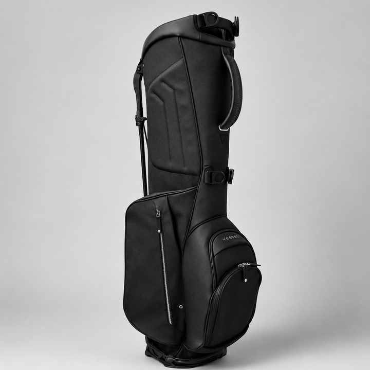 VESSEL MEN'S CROSSHATCH LITE LUX STAND BAG - BLACK