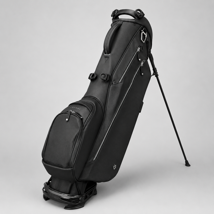 VESSEL MEN'S CROSSHATCH LITE LUX STAND BAG - BLACK