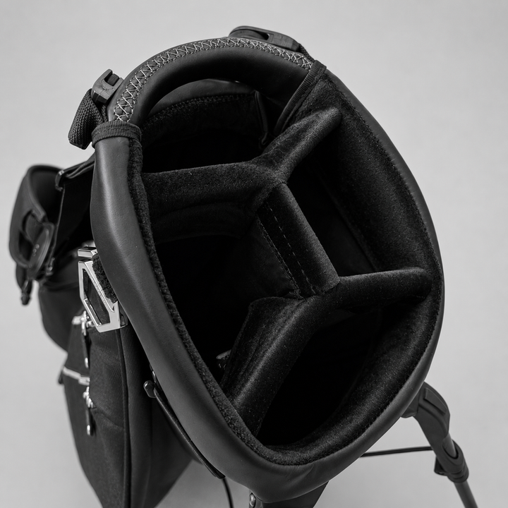 VESSEL MEN'S CROSSHATCH LITE LUX STAND BAG - BLACK