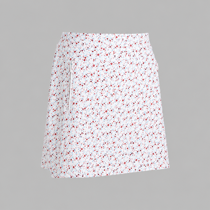 G/FORE WOMENS LTD EDITION AYE POPPY SILKY TECH NYLON SKORT - LAVA