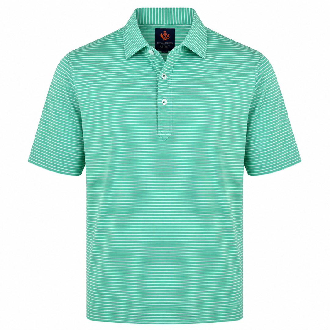 Donald Ross Mens Sport Fit GORDON  Polo - CLOVER