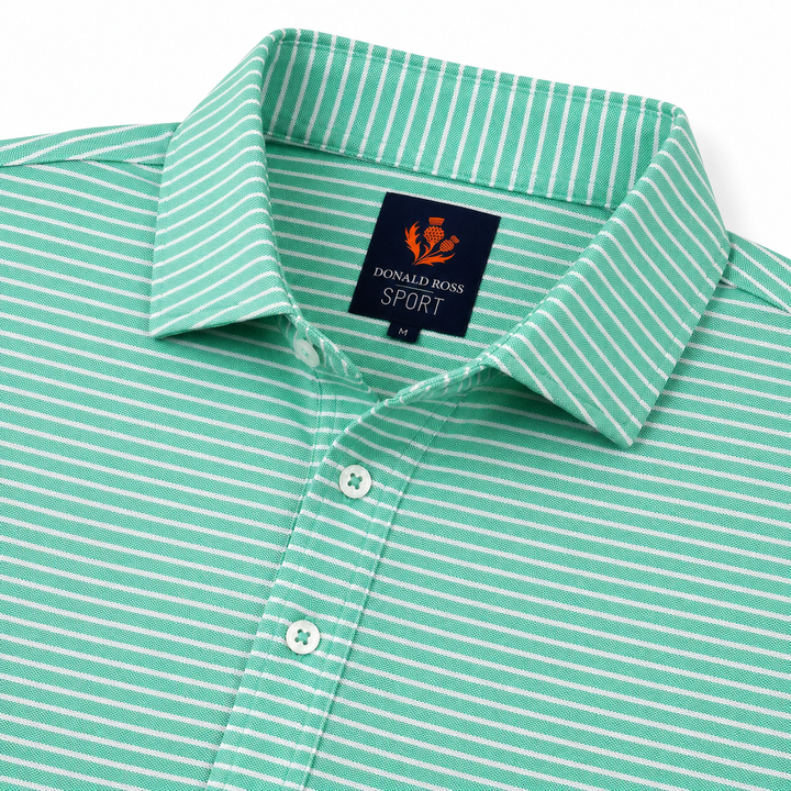 Donald Ross Mens Sport Fit GORDON  Polo - CLOVER
