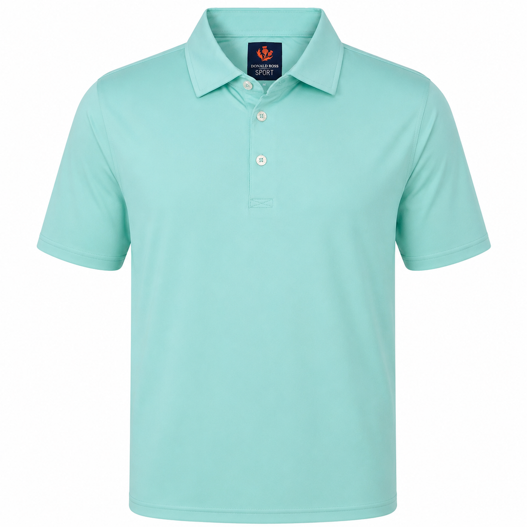 Donald Ross Mens Sport Fit DONNY Polo - Seaglass