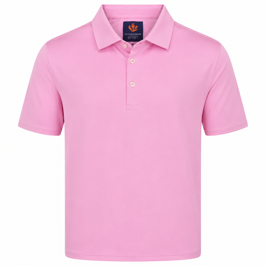 Donald Ross Mens Sport Fit DONNY Polo - Pink