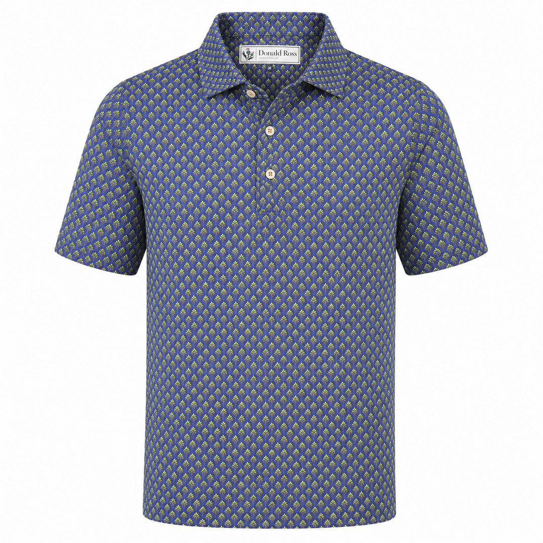 Donald Ross Mens Classic Fit Broadmoor Polo - AMPARO MULTI