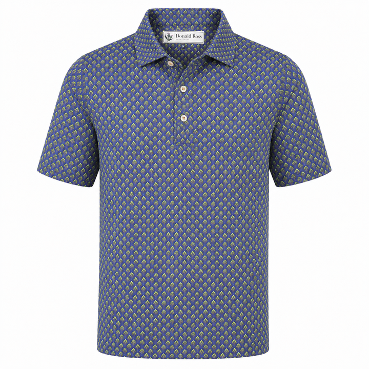 Donald Ross Mens Classic Fit Broadmoor Polo - AMPARO MULTI