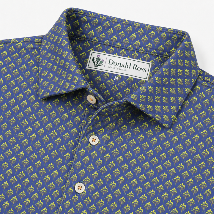 Donald Ross Mens Classic Fit Broadmoor Polo - AMPARO MULTI