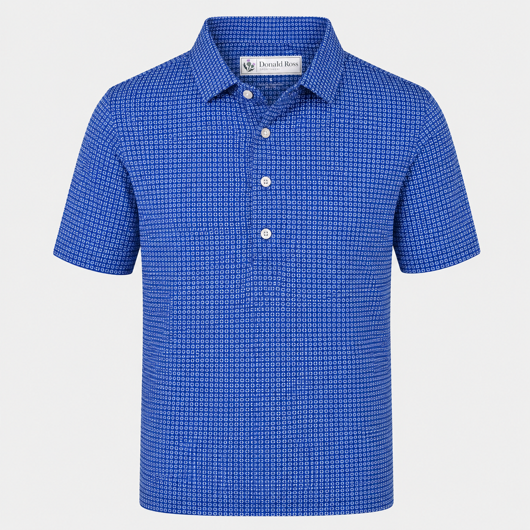 Donald Ross Mens Classic Fit DARTMOUTH Polo - NAVY