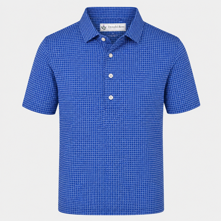 Donald Ross Mens Classic Fit DARTMOUTH Polo - NAVY