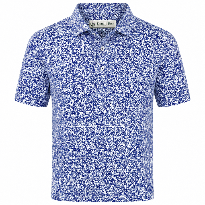 Donald Ross Mens Classic Fit HOLDEN Polo - NAVY