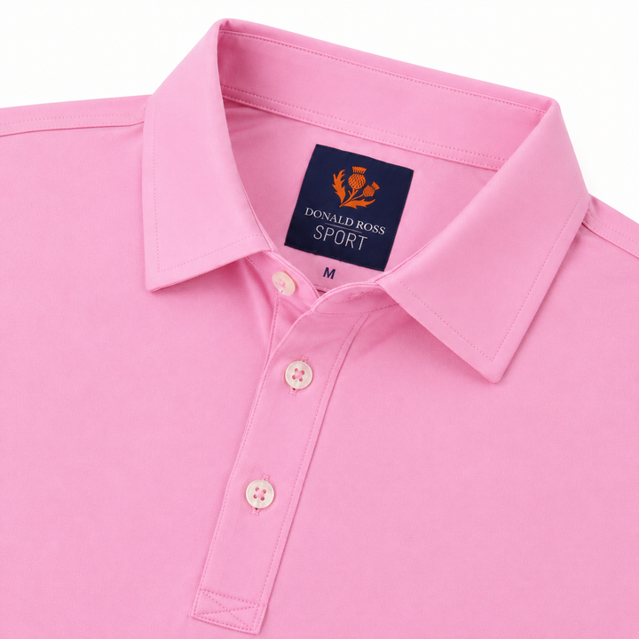 Donald Ross Mens Sport Fit DONNY Polo - Pink