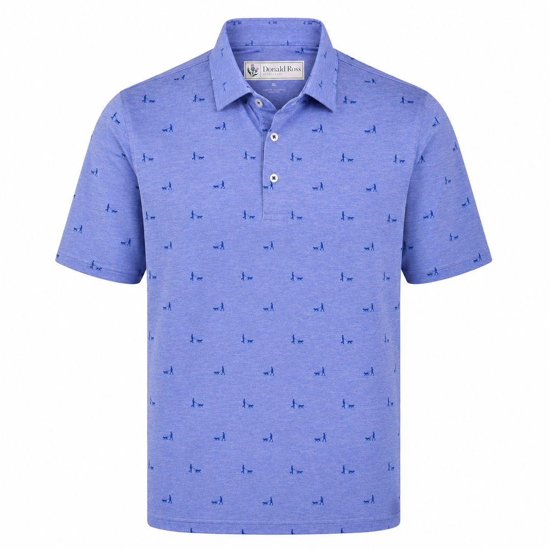 Donald Ross Mens Classic Fit CHICAGO Polo - JUNIPER