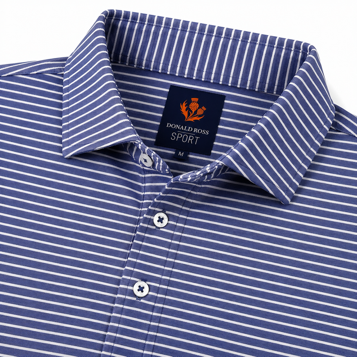 Donald Ross Mens Sport Fit GORDON  Polo - NAVY