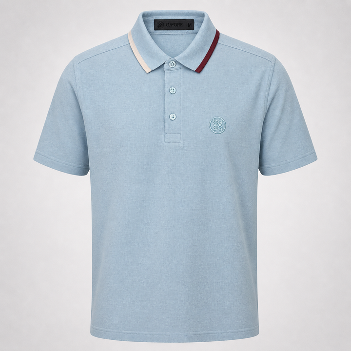 G/FORE MEN'S LTD EDITION LUX MADE IN TURKEY 100% COTTON POLO - BAJA
