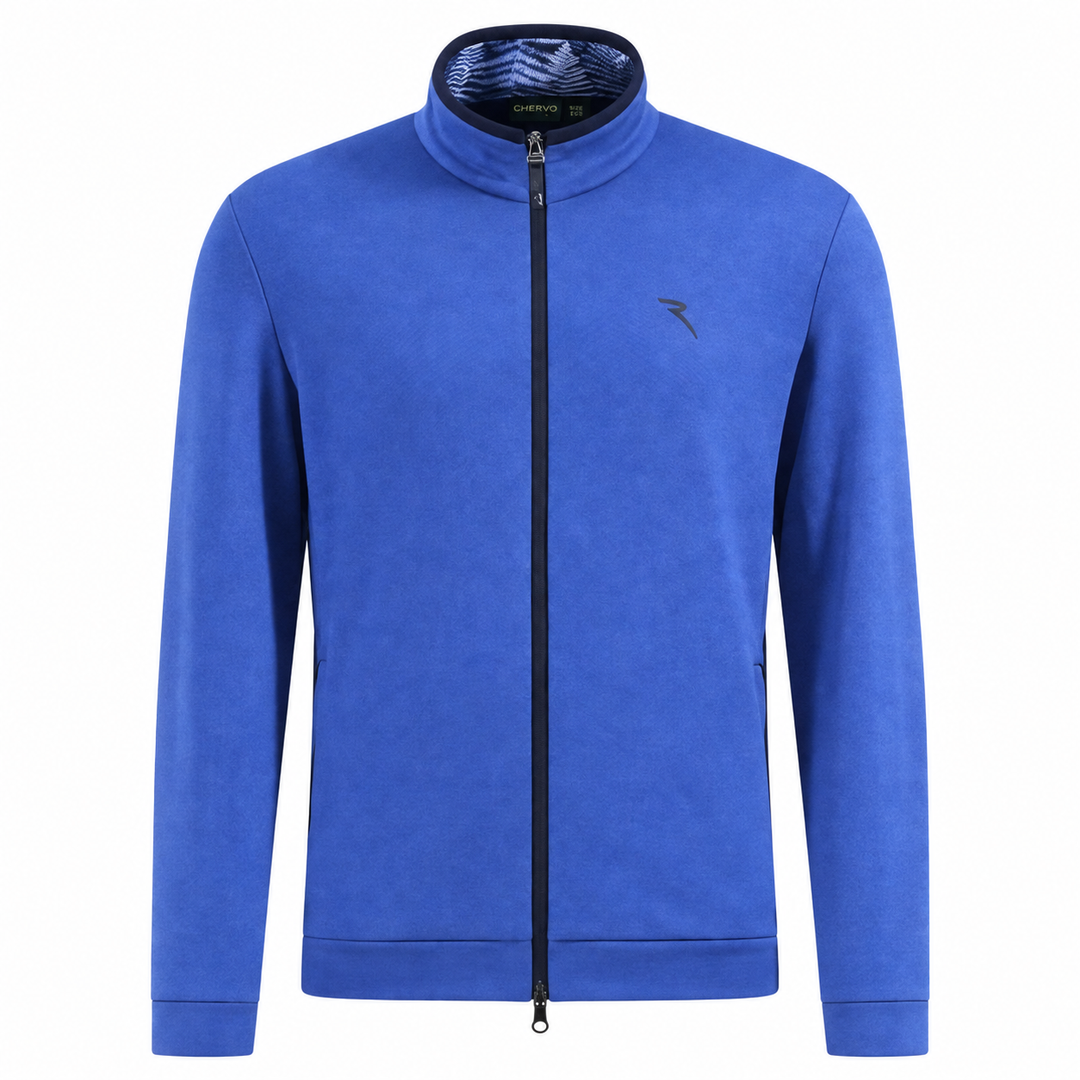 Chervò Men's PIOGGIA Pro-Therm Full-Zip Thermal Jacket - INDACO BLUE