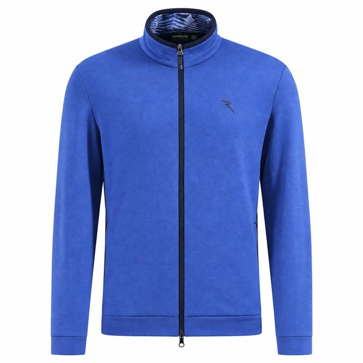 Chervò Men's PIOGGIA Pro-Therm Full-Zip Thermal Jacket - INDACO BLUE
