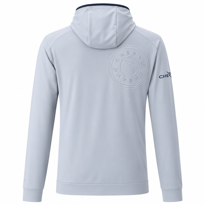 Chervò Men's PIETRO Half-Zip Performance Hoodie - GREY